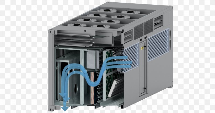 Evaporative Cooler Data Center Air Conditioning Refrigeration Air Handler, PNG, 1820x960px, Evaporative Cooler, Air Conditioning, Air Handler, Chiller, Computer Case Download Free