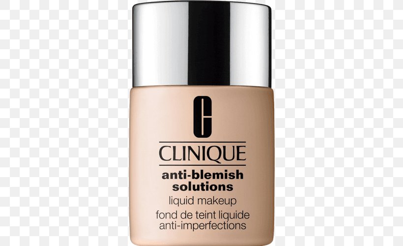 Foundation Clinique Acne Solutions Liquid Makeup Cosmetics Salicylic Acid, PNG, 500x500px, Foundation, Acne, Clinique, Concealer, Cosmetics Download Free