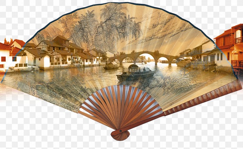 Poster Download, PNG, 3602x2222px, Poster, Chinoiserie, Decorative Fan, Hand Fan, Ink Brush Download Free