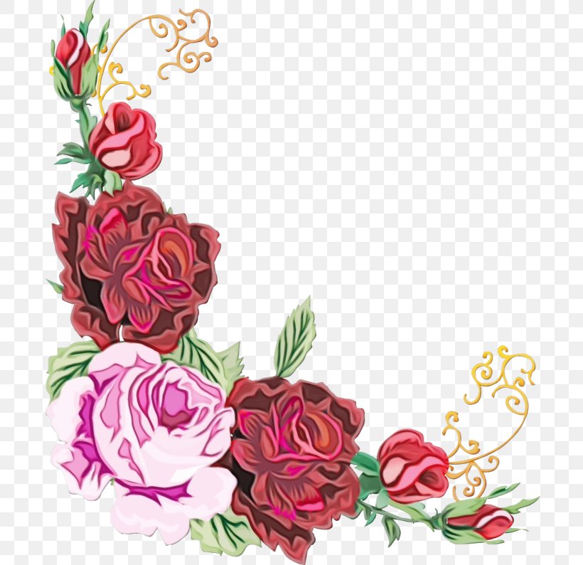 Watercolor Pink Flowers, PNG, 700x794px, Watercolor, Bouquet, Cut Flowers, Floral Design, Floristry Download Free