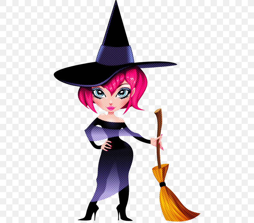 Witch Hat Cartoon Broom Costume Hat Hat, PNG, 475x720px, Witch Hat, Broom, Cartoon, Costume, Costume Hat Download Free