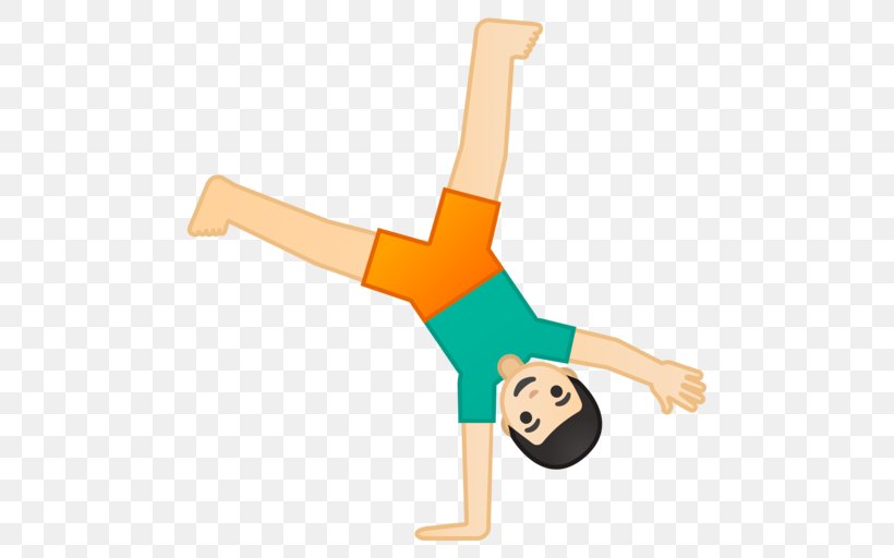 Cartwheel Emojipedia Gymnastics Handstand, PNG, 512x512px, Cartwheel, Emoji, Emojipedia, Gymnastics, Hand Download Free