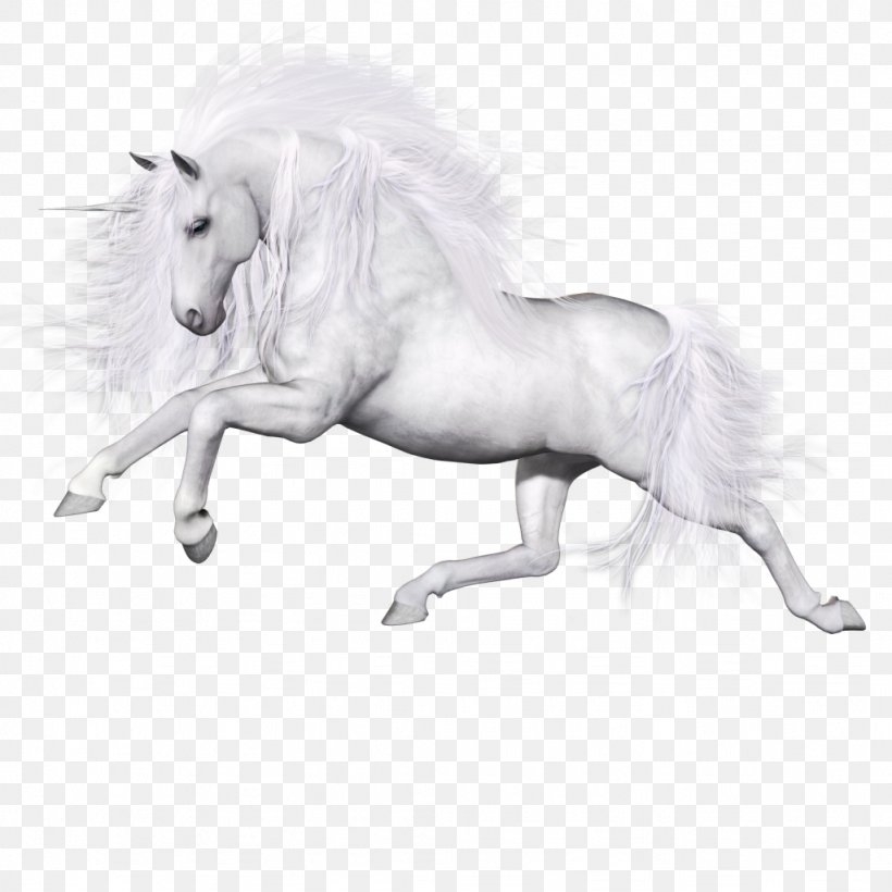 Ferghana Horse Unicorn Pegasus Animal Pony, PNG, 1024x1024px, Ferghana Horse, Animal, Animal Figure, Antelope, Black And White Download Free