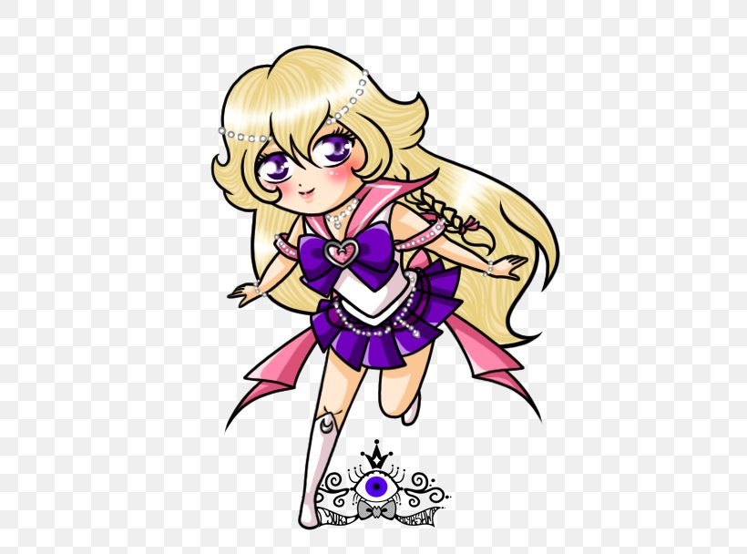 Hyperdevotion Noire: Goddess Black Heart Sailor Mercury Chibiusa DeviantArt Clip Art, PNG, 496x608px, Watercolor, Cartoon, Flower, Frame, Heart Download Free