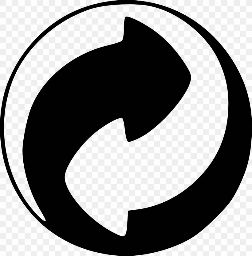 Recycling Symbol Green Dot Recycling Codes Plastic Recycling, PNG, 1885x1920px, Recycling Symbol, Area, Artwork, Black, Black And White Download Free