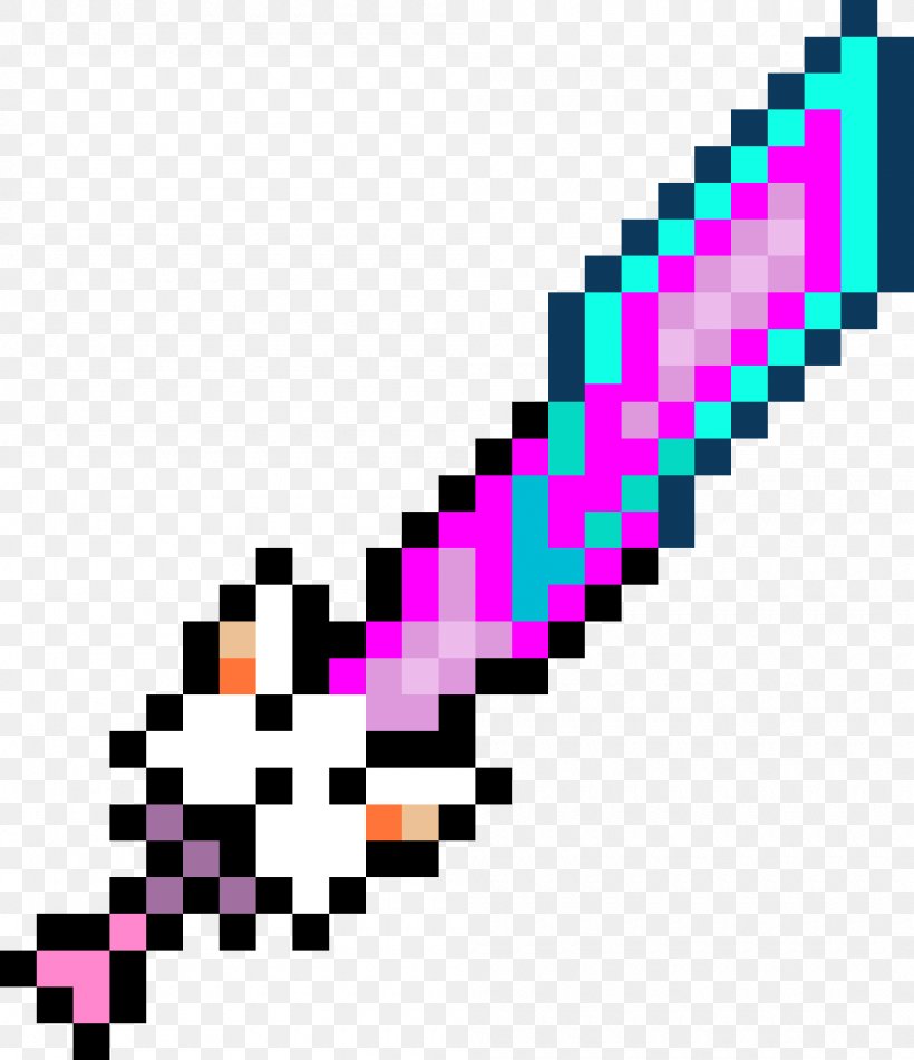 Terraria Minecraft Weapon The Sandbox Evolution, PNG, 1000x1160px, Terraria, Android, Drawing, Magenta, Minecraft Download Free