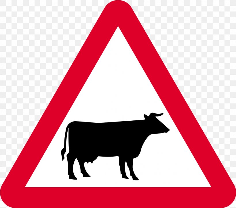 Traffic Sign Warning Sign Road Pedestrian Crossing, PNG, 1159x1024px, Traffic Sign, Area, Black And White, Brand, Cattle Like Mammal Download Free