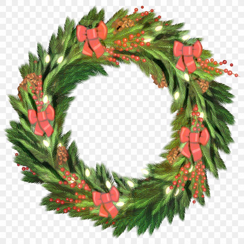 Wreath Christmas Day Clip Art Garland, PNG, 2500x2500px, Wreath, Branch, Christmas Day, Christmas Decoration, Christmas Garland Download Free