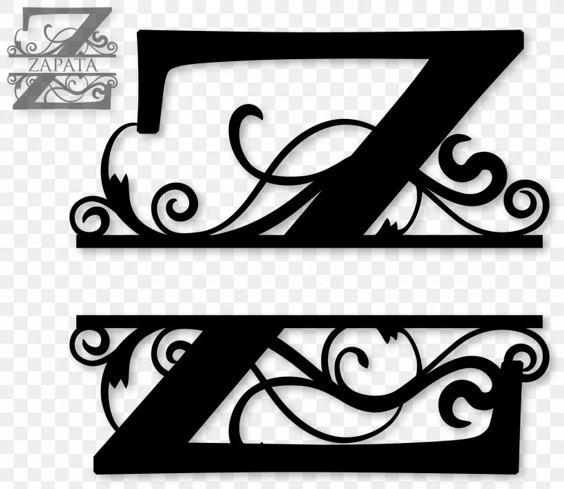 Monogram Letter Clip Art, PNG, 2348x2038px, Monogram, Black, Black And White, Brand, Cricut Download Free