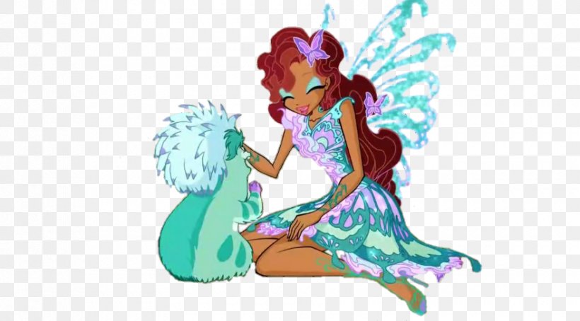 Aisha Butterflix Fairy Fan Art, PNG, 880x488px, Aisha, Art, Butterflix, Cartoon, Deviantart Download Free