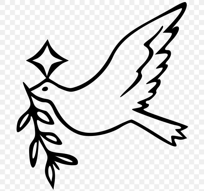 Columbidae Doves As Symbols Drawing Peace Symbols Clip Art, PNG, 704x767px, Columbidae, Art, Artwork, Beak, Bird Download Free
