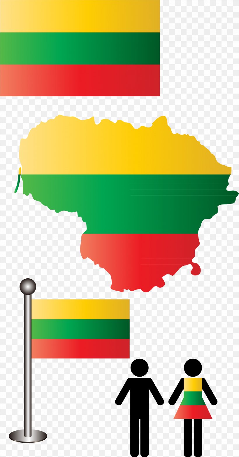 Flag Of Lithuania Map, PNG, 3295x6281px, Lithuania, Area, Contour Line, File Negara Flag Map, Flag Download Free