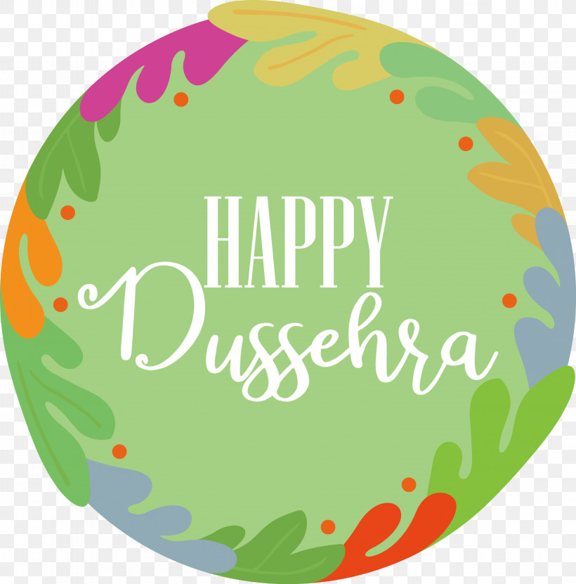 Happy Dussehra, PNG, 2958x3000px, Happy Dussehra, Analytic Trigonometry And Conic Sections, Biology, Circle, Green Download Free