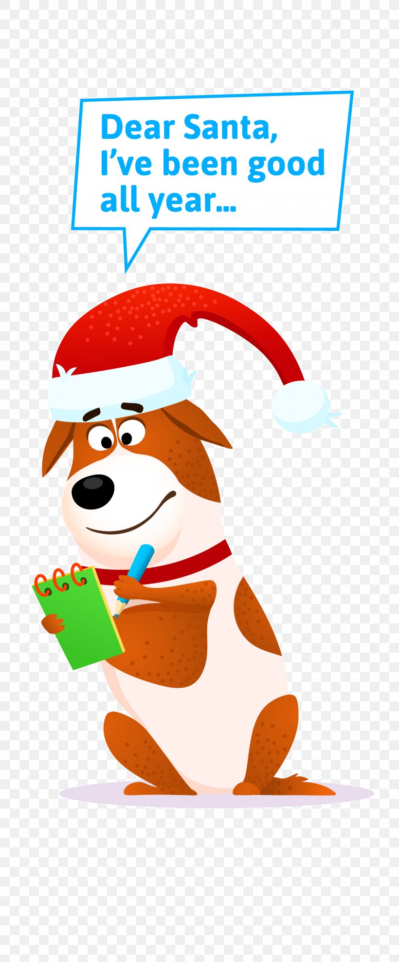 Santa Claus Illustration Christmas Day Cartoon Deer, PNG, 2075x5000px, Santa Claus, Canidae, Carnivore, Cartoon, Character Download Free