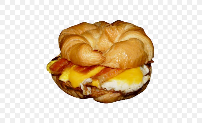 Breakfast Sandwich Croissant Ham And Cheese Sandwich Danish Pastry, PNG, 500x500px, Breakfast Sandwich, American Food, Baked Goods, Baking, Breakfast Download Free