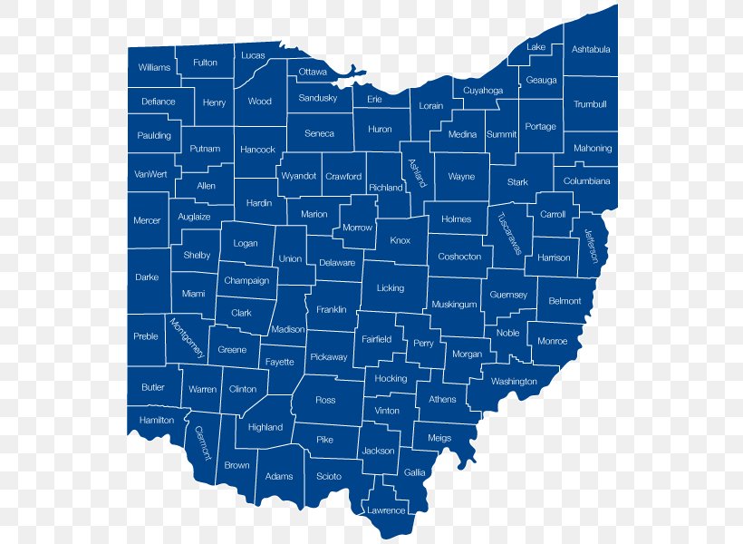 Ohio Blank Map Plat, PNG, 600x600px, Ohio, Area, Blank Map, Blue, Map Download Free