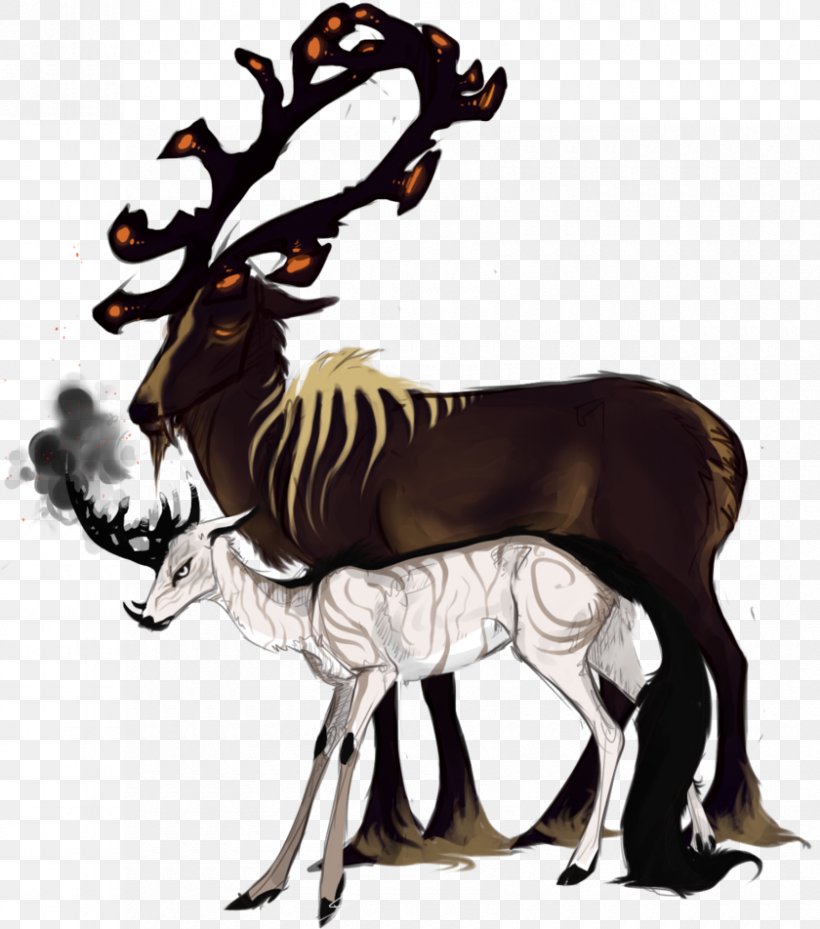 Reindeer Horse Antelope, PNG, 840x952px, Reindeer, Animal, Antelope, Antler, Deer Download Free