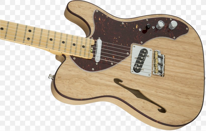 Fender Telecaster Thinline Electric Guitar Fender Musical Instruments Corporation, PNG, 2400x1526px, Fender Telecaster Thinline, Acoustic Electric Guitar, Bass Guitar, Bridge, Electric Guitar Download Free