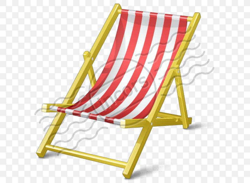 Deckchair Garden Furniture Clip Art, PNG, 600x600px, Chair, Beach, Deckchair, Furniture, Garden Furniture Download Free