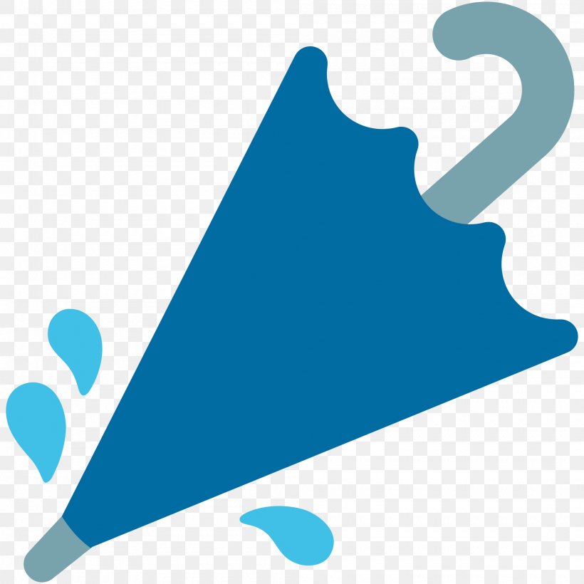 Emoji Umbrella Symbol Android SMS, PNG, 2000x2000px, Emoji, Android, Aqua, Blue, Google Images Download Free