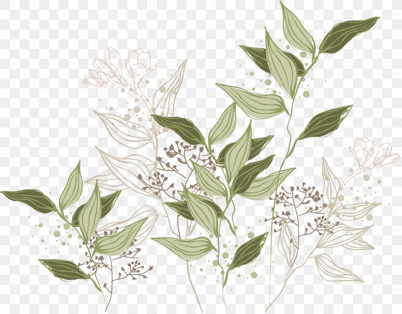 Floral Design Flower, PNG, 5805x4533px, Floral Design, Black And White, Branch, Flora, Flower Download Free