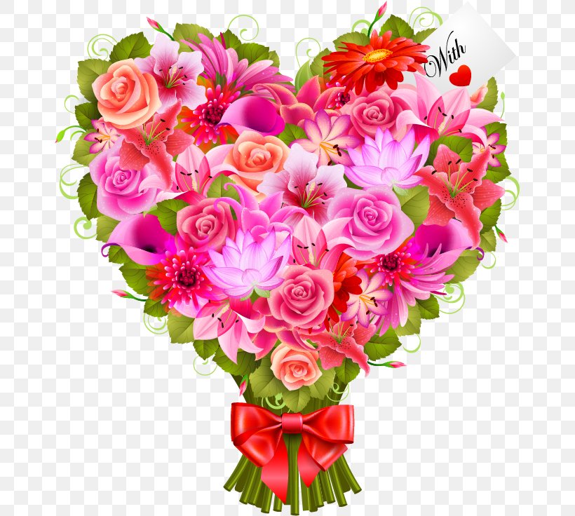 Flower Bouquet Rose Valentine's Day Heart, PNG, 663x736px, Flower Bouquet, Annual Plant, Cut Flowers, Floral Design, Floristry Download Free