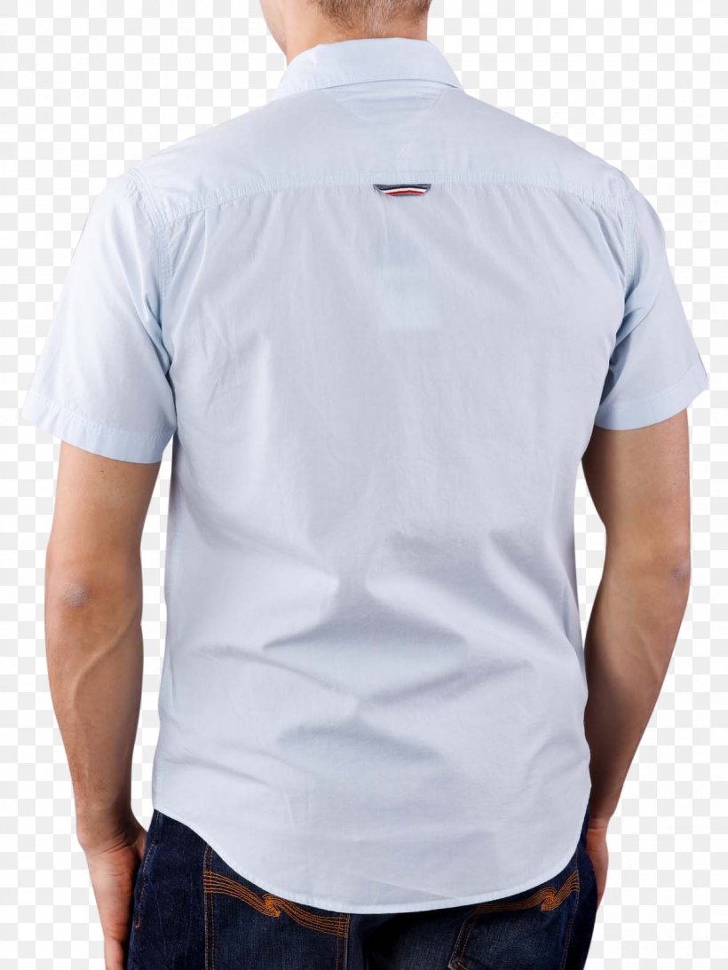 T-shirt Sleeve Jeans Tommy Hilfiger, PNG, 1200x1600px, Tshirt, Blue, Button, Collar, Crew Neck Download Free