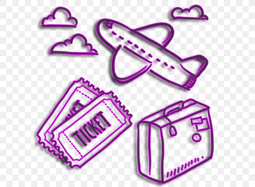 Airplane Air Travel Drawing Flight, PNG, 600x600px, Airplane, Air Travel, Airline Ticket, Boarding Pass, Doodle Download Free