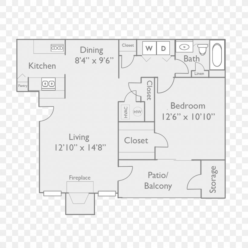 Floor Plan Line, PNG, 1000x1000px, Floor Plan, Area, Diagram, Drawing, Floor Download Free