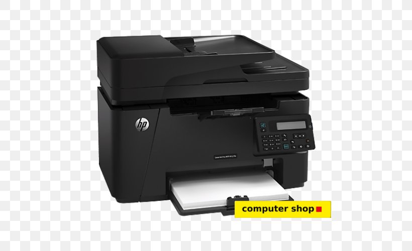 Hewlett-Packard Multi-function Printer HP LaserJet Pro M127, PNG, 500x500px, Hewlettpackard, Canon, Electronic Device, Electronics, Fax Download Free