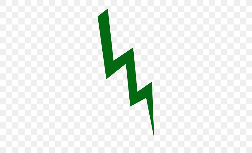 Lightning Thunder Stock Photography Clip Art, PNG, 500x500px, Lightning, Area, Brand, Electricity, Green Download Free