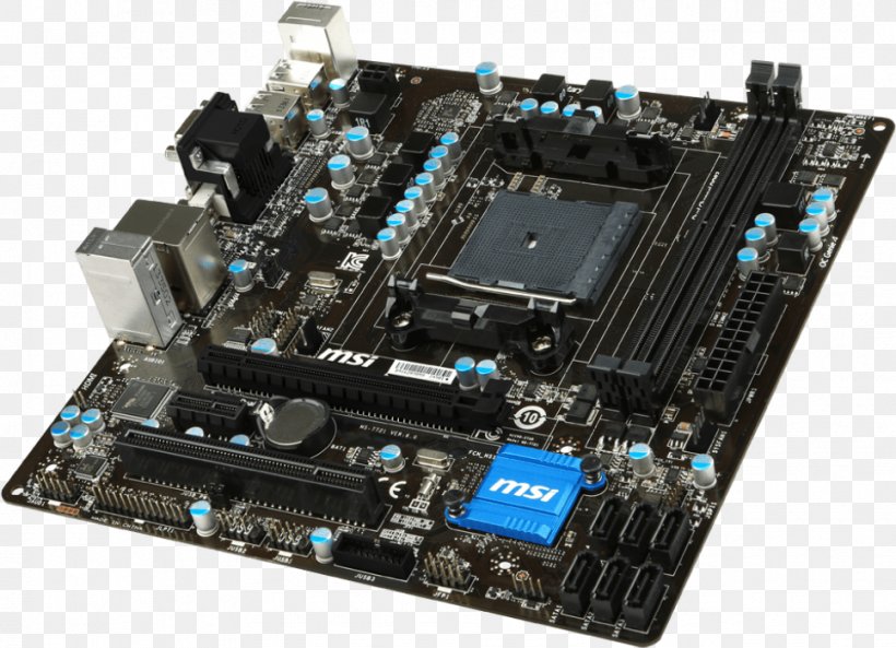 Motherboard MicroATX Socket FM2+ CPU Socket, PNG, 966x699px, Motherboard, Advanced Micro Devices, Amd Accelerated Processing Unit, Atx, Circuit Component Download Free