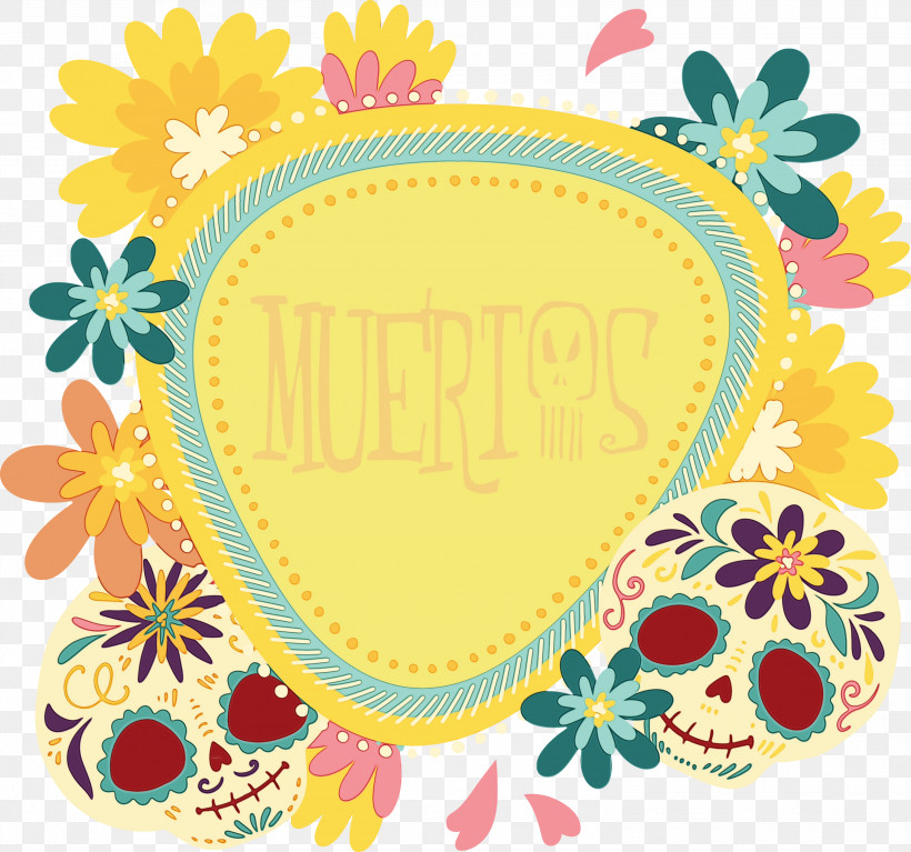 Floral Design, PNG, 3000x2807px, D%c3%ada De Muertos, Biology, Day Of The Dead, Floral Design, Flower Download Free