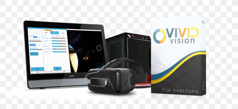 Vision Therapy Virtual Reality Amblyopia Strabismus, PNG, 1599x734px, Vision Therapy, Amblyopia, Brand, Communication, Communication Device Download Free