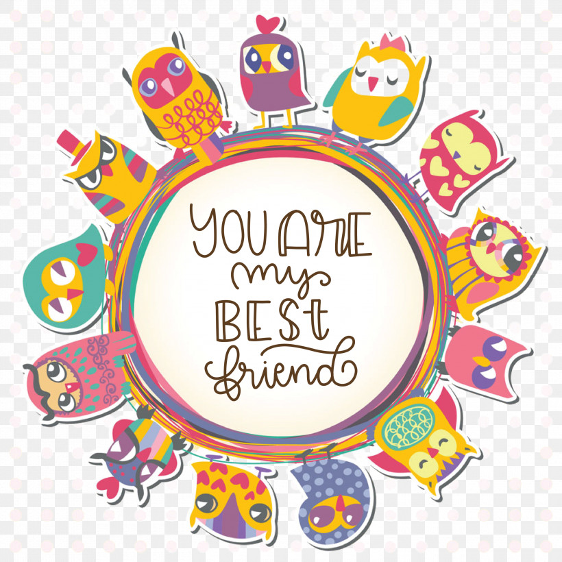 Best Friends You Are My Best Friends, PNG, 3000x3000px, Best Friends, Cartoon, Cuteness, Picture Frame, Royaltyfree Download Free