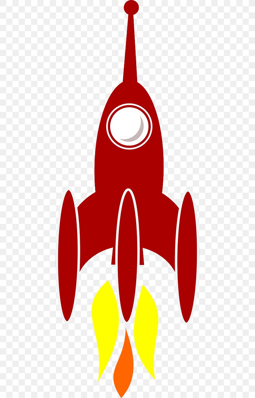 Booster Rocket Launch Clip Art, PNG, 640x1280px, Booster, Artwork, Logo, Red, Rocket Download Free