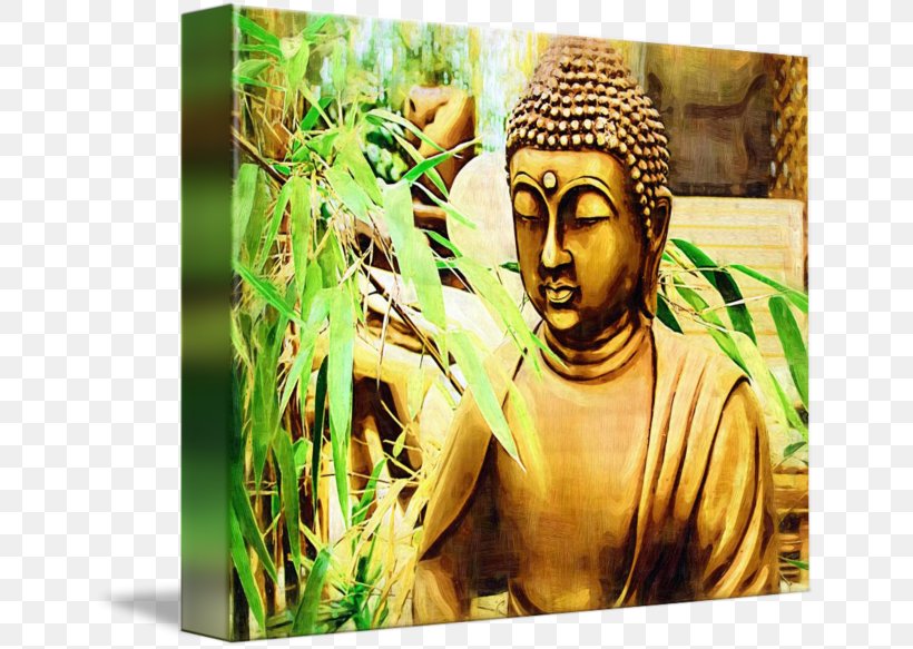 Gautama Buddha Buddhism Meditation Imagekind Zen, PNG, 650x583px, Gautama Buddha, Art, Buddhism, Canvas, Grass Download Free