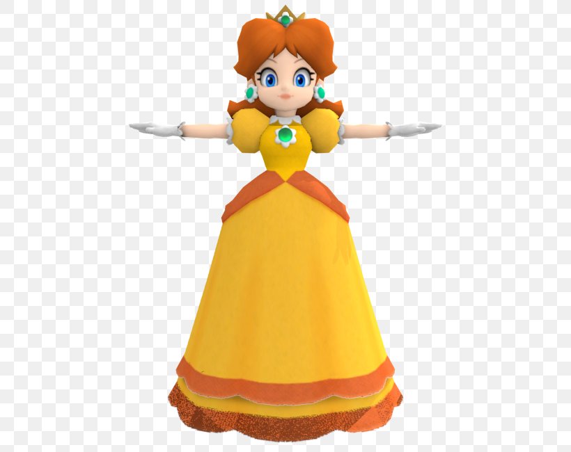 Princess Daisy Princess Peach Super Mario Bros. Luigi, PNG, 750x650px, Princess Daisy, Doll, Fictional Character, Figurine, Luigi Download Free