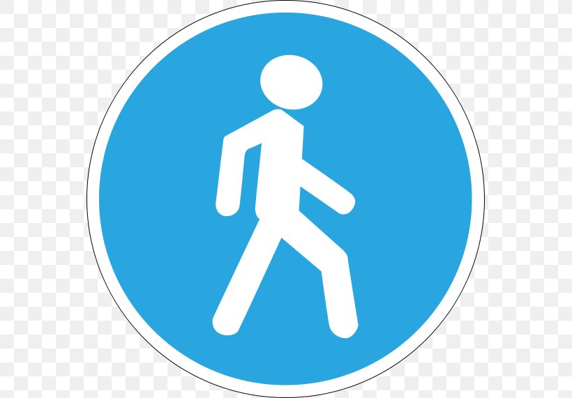 Priority Signs Traffic Sign Pedestrian Zone Mandatory Sign, PNG, 571x571px, Priority Signs, Area, Bicycle, Blue, Brand Download Free