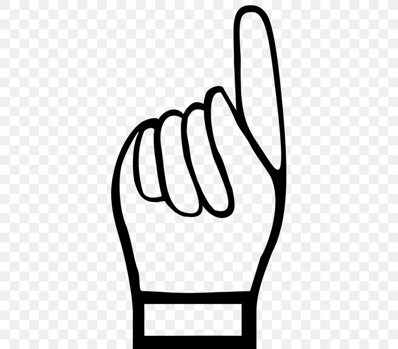 Index Finger Hand Pointing Clip Art, PNG, 361x720px, Index Finger, Area, Black, Black And White, Finger Download Free