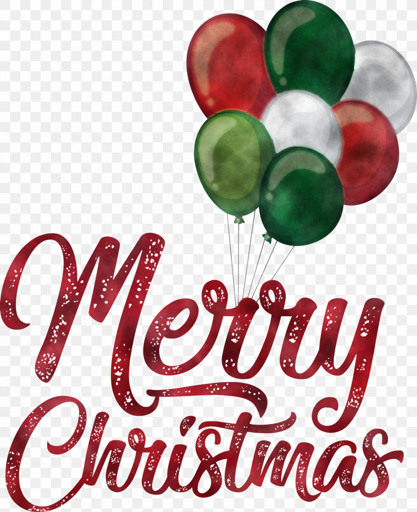 Merry Christmas, PNG, 2441x3000px, Merry Christmas, Balloon, Christmas Day, Christmas Ornament, Fruit Download Free