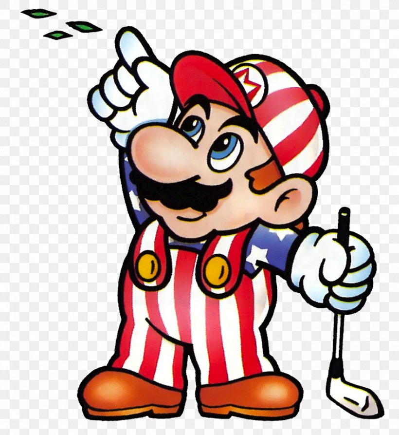 NES Open Tournament Golf Super Mario Bros. Luigi, PNG, 879x958px, Watercolor, Cartoon, Flower, Frame, Heart Download Free