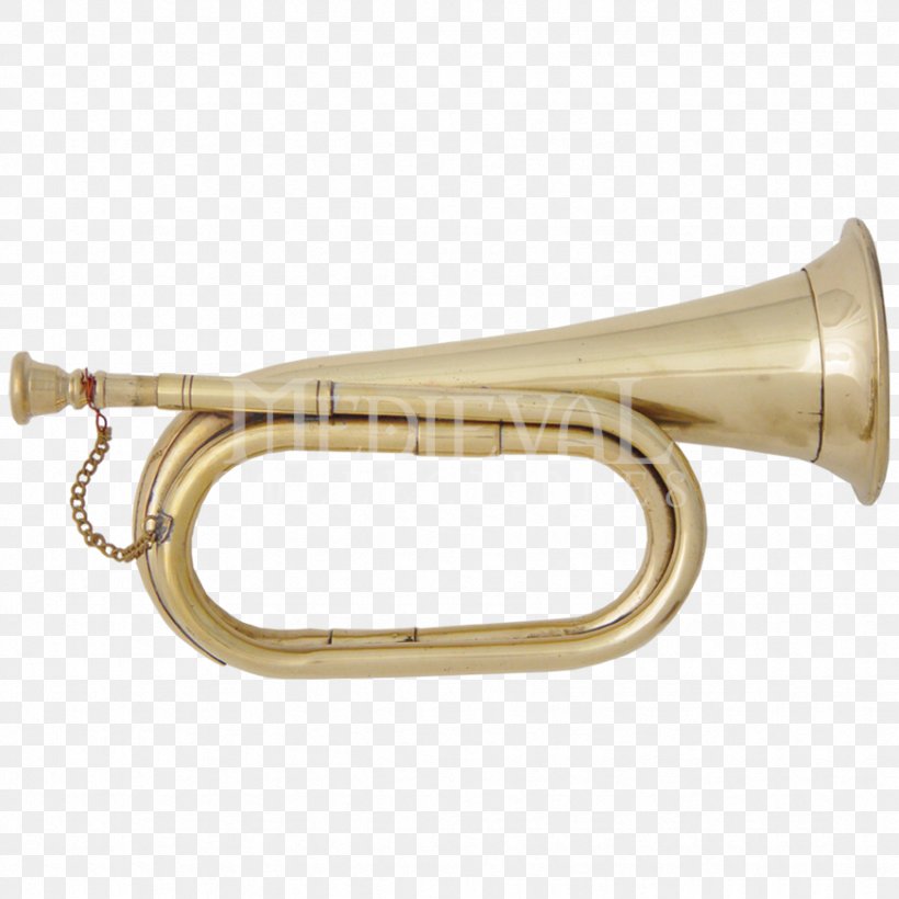 Bugle Renaissance Fanfare Trumpet Brass Instruments, PNG, 872x872px, Watercolor, Cartoon, Flower, Frame, Heart Download Free