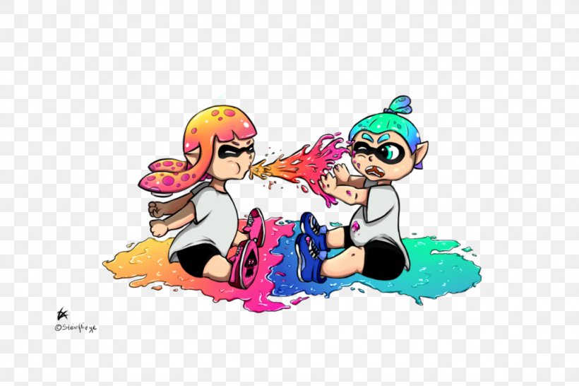 Drawing Splatoon Fan Art Character, PNG, 1024x683px, Drawing, Art, Cartoon, Character, Deviantart Download Free