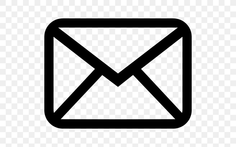 Email Webmail Message, PNG, 512x512px, Email, Area, Black, Black And White, Email Address Download Free