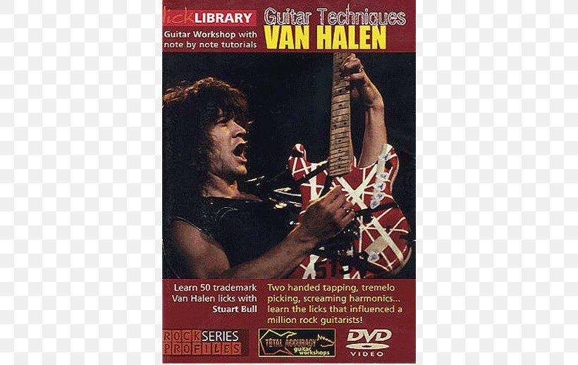 Guitarist Learn Guitar Techniques: Rock DVD Lick Library, PNG, 666x518px, Guitar, Advertising, Dvd, Dvd Region Code, Eddie Van Halen Download Free