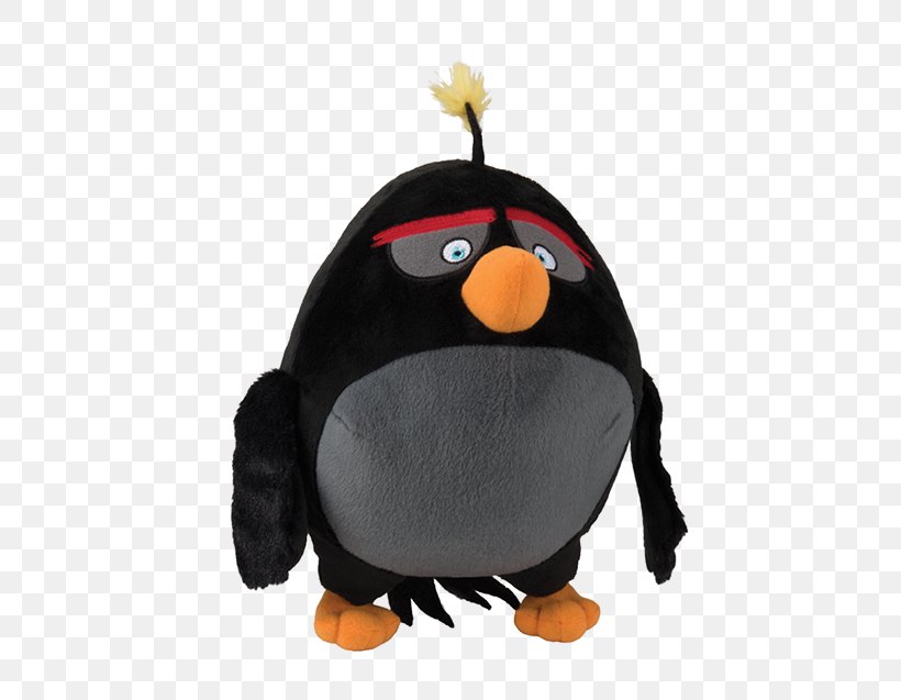 Penguin Angry Birds Stuffed Animals & Cuddly Toys Plush, PNG, 637x637px, Penguin, Amusement, Angry Birds, Angry Birds Movie, Beak Download Free