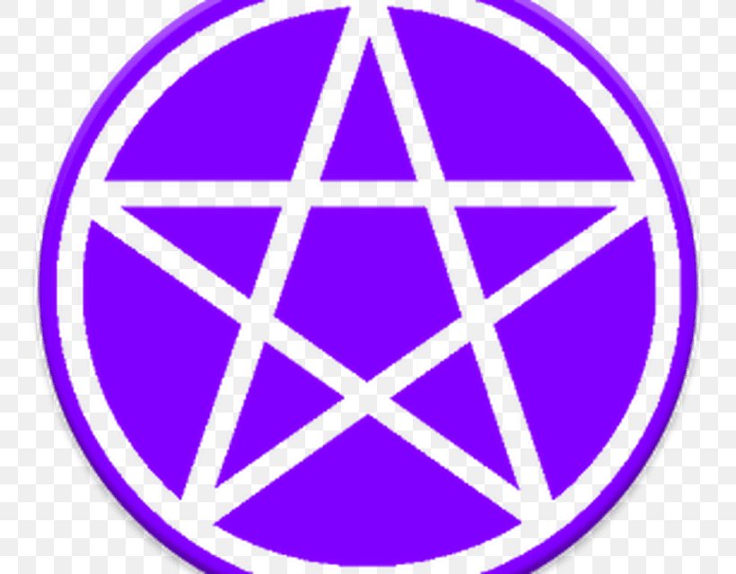 Pentagram Pentacle Wicca Witchcraft Magic, PNG, 800x640px, Pentagram, Amulet, Area, Black Magic, Blessed Be Download Free