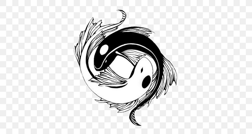 Pisces Koi Yin And Yang Yin Yang Fish Zodiac, PNG, 650x438px, Pisces, Abziehtattoo, Artwork, Astrological Sign, Automotive Design Download Free