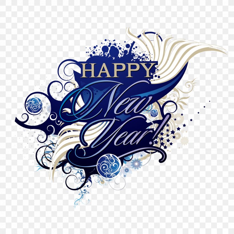 New Years Day New Years Eve Clip Art, PNG, 2953x2953px, New Years Day, Birthday, Blue, Brand, Chinese New Year Download Free